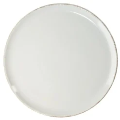 Assiette plate Lisbonne en grès gris Ø27cm^Gifi Best