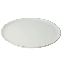 Assiette plate Lisbonne en grès gris Ø27cm^Gifi Best