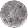 Assiette plate motif marbre gris^Gifi