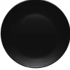 Assiette plate noire^Gifi Online