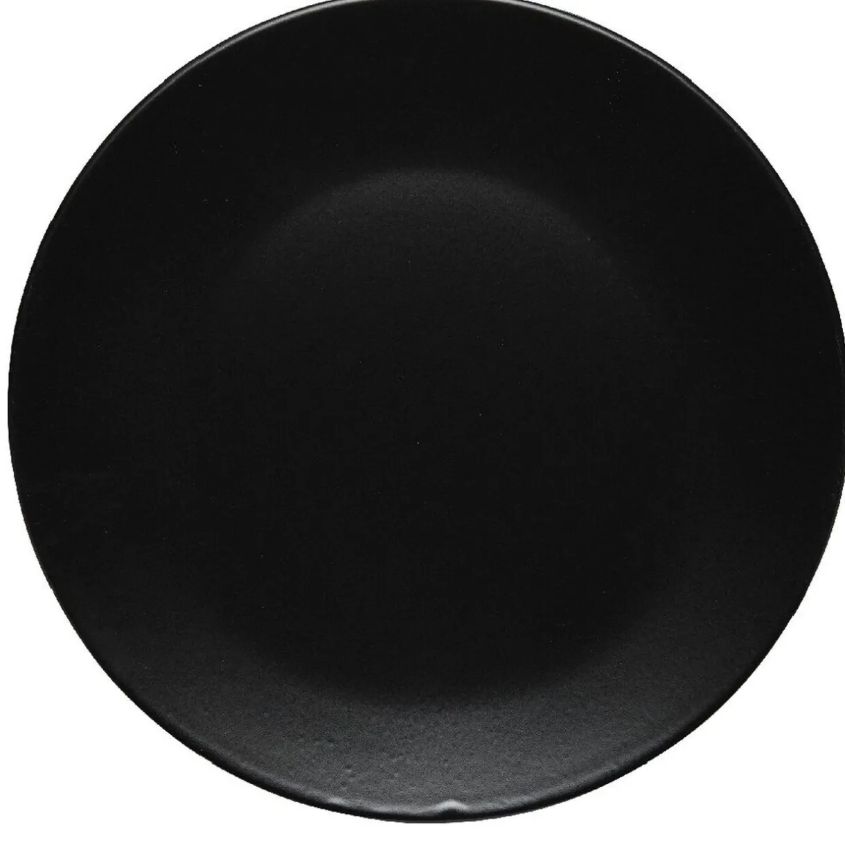 Assiette plate noire^Gifi Online