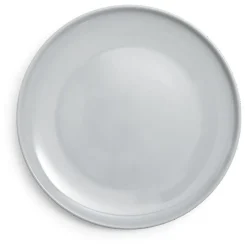 Assiette plate Oslo en grès gris Ø27^Gifi Clearance