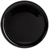 Assiette plate Oslo noir Ø27cm^Gifi Discount