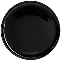 Assiette plate Oslo noir Ø27cm^Gifi Discount