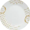 Assiette plate porcelaine Noël^Gifi Online