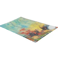 Assiette plate rectangulaire design épices^Gifi Online