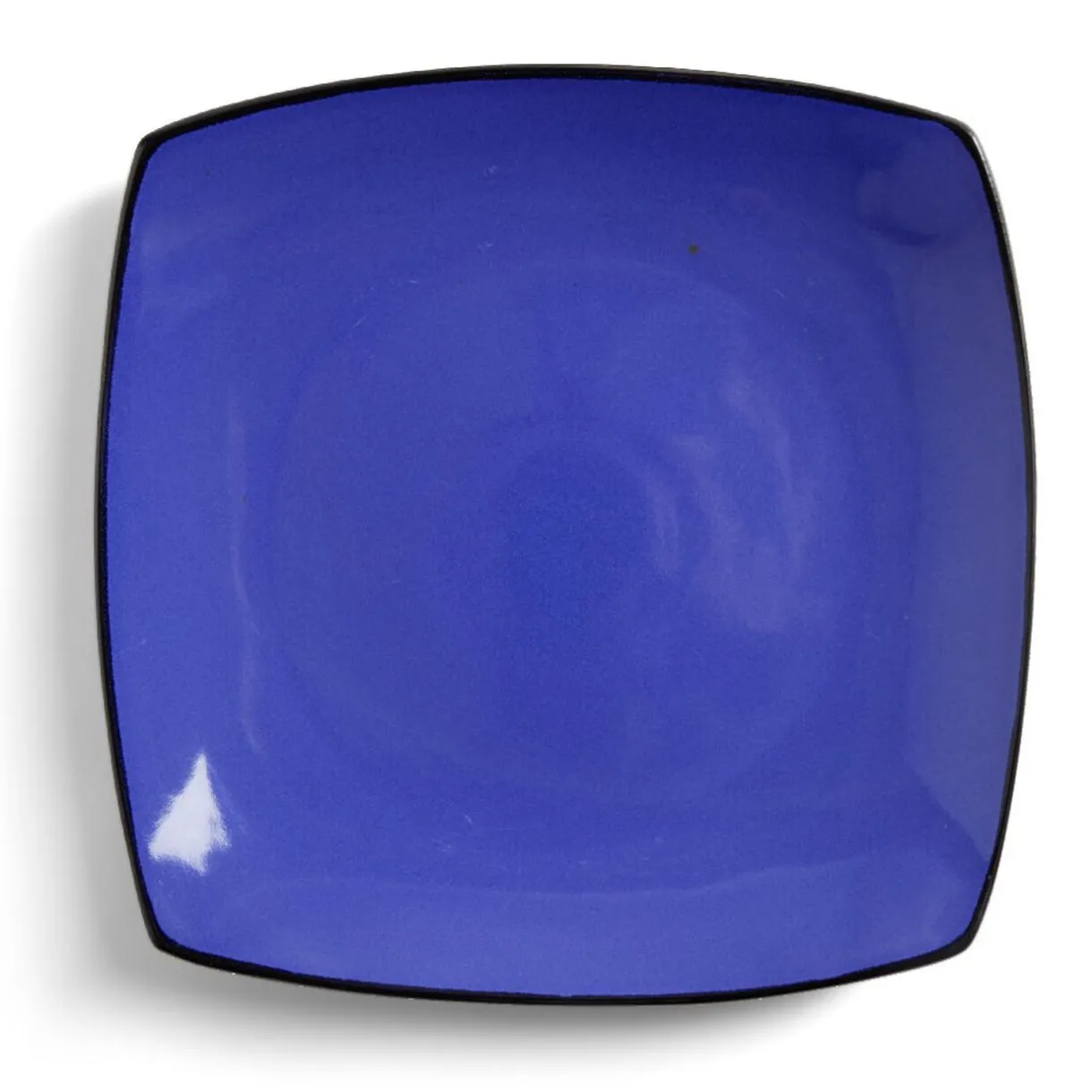 Assiette plate rectangulaire grès 27,5x27,5cm^Gifi Discount