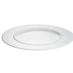 Assiette plate ronde blanche unie Galaxy^Gifi Discount
