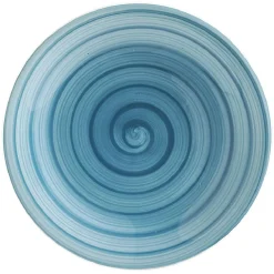 Assiette plate ronde déco spirale Ø25 cm^Gifi Clearance