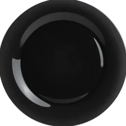 Assiette plate ronde Luminarc noire Zana^Gifi Clearance