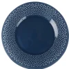 Assiette plate ronde Luminarc Bulla bleu nuit bord large^Gifi Online