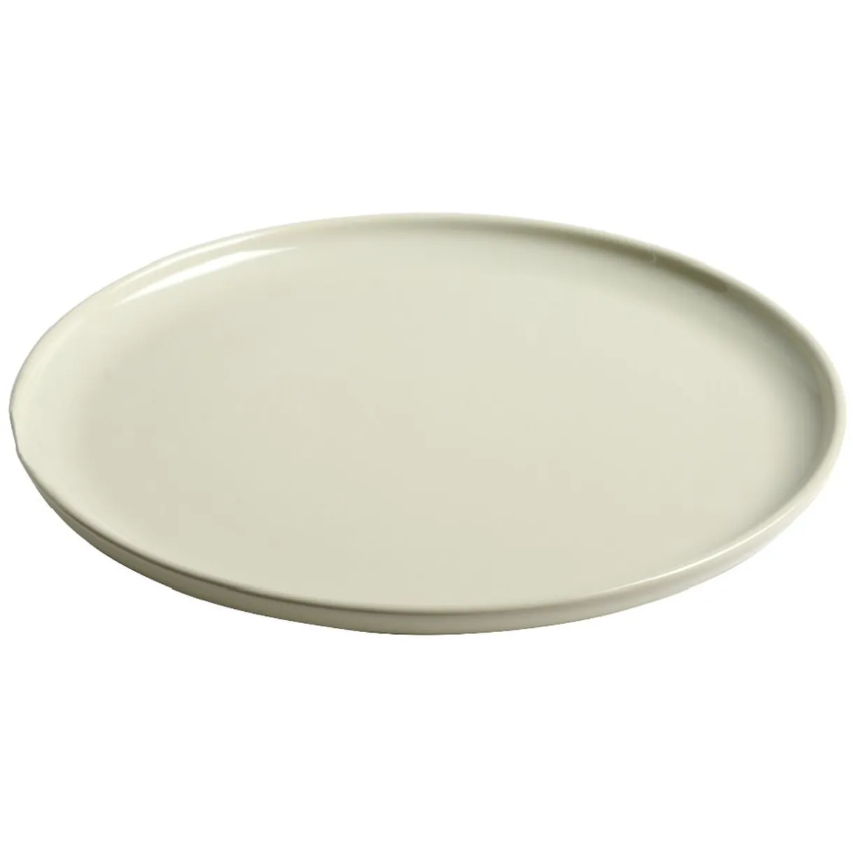 Assiette plate ronde Oslo taupe^Gifi New