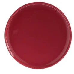 Assiette plate ronde Oslo rouge^Gifi Clearance