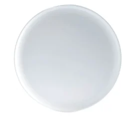Assiette plate ronde Oslo blanche^Gifi Outlet