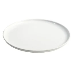 Assiette plate ronde Oslo blanche^Gifi Outlet