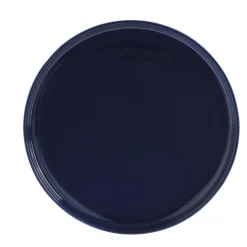Assiette plate ronde Oslo bleue^Gifi Discount