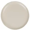 Assiette plate ronde uni taupe mat^Gifi Sale