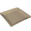 Assiette plate taupe^Gifi Hot