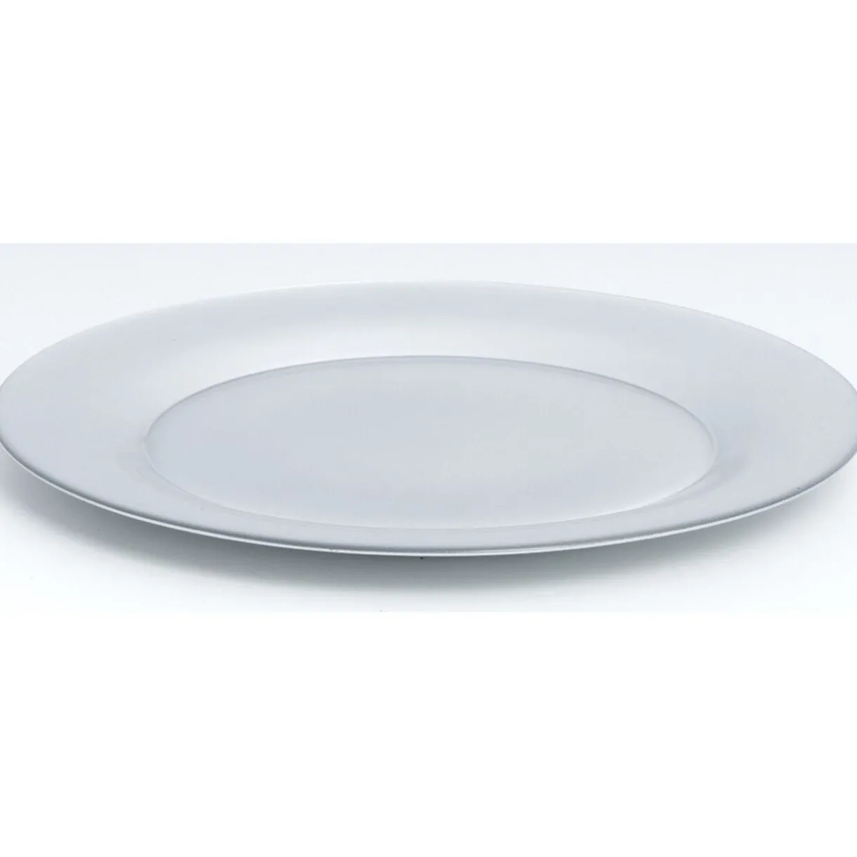 Assiette plate verre Zana argentée^Gifi Hot