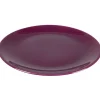 Assiette plate violette^Gifi Outlet