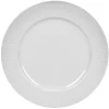 Assiette ronde contour strié gris perle^Gifi Sale