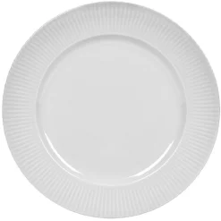 Assiette ronde contour strié gris perle^Gifi Sale