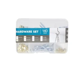 Rangement|Gifi Assortiment de 140 crochets en métal