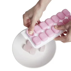 Bac à 14 glaçons avec couvercle 21x8cm - 3 coloris^Gifi Outlet