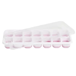 Bac à 14 glaçons avec couvercle 21x8cm - 3 coloris^Gifi Outlet