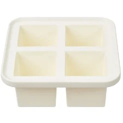 Bac à glaçon XXL en silicone 4 compartiments blanc/bleu^Gifi Outlet