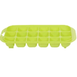 Bac à glaçons en plastique vert 18 compartiments x2^Gifi Hot