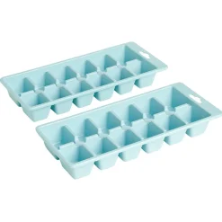 Bac à glaçons en plastique vert x2^Gifi Outlet