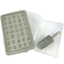 Bac à glaçons forme fruit avec réservoir et pelle^Gifi Best