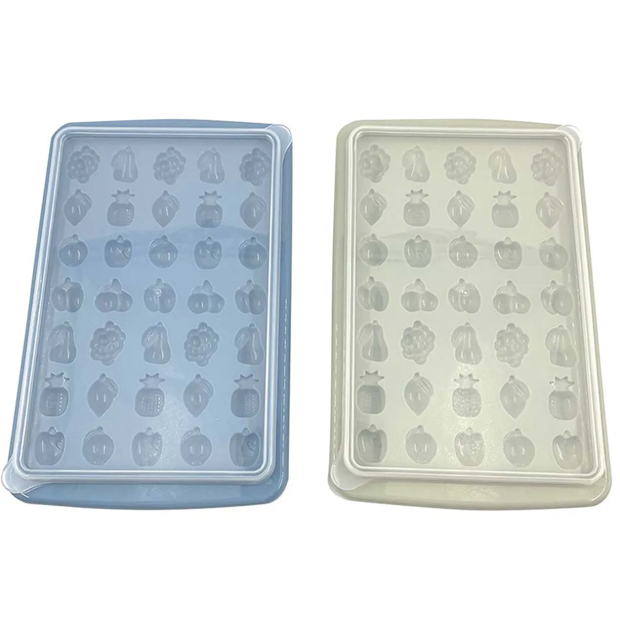 Bac à glaçons forme fruit avec réservoir et pelle^Gifi Best