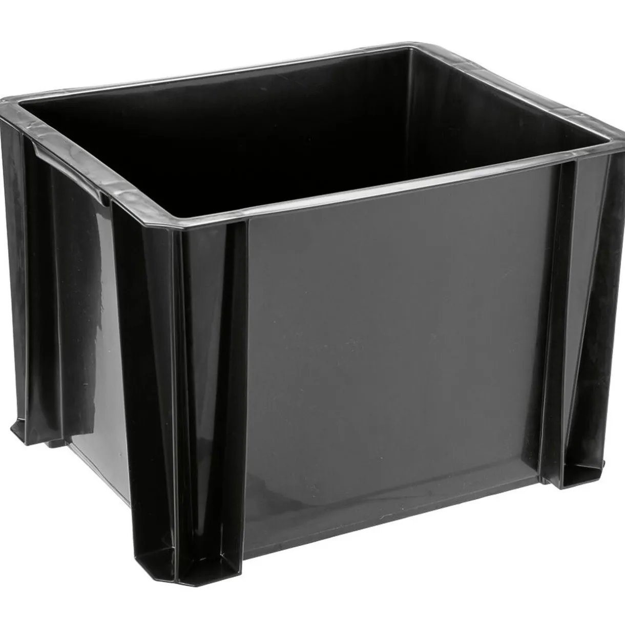 Rangement|Gifi Bac de manutention noir 16L