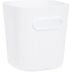 Sale Gifi Bac de rangement avec poignée blanc