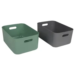 Rangement|Gifi Bac de rangement plastique moyen modèle 14L