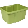 Rangement|Gifi Bac de rangement vert 15 L