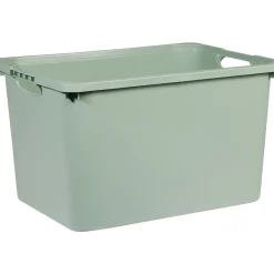 Rangement|Gifi Bac en plastique vert 30x23xH42 cm