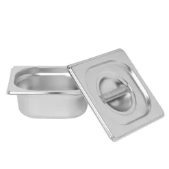 Bac inox avec couvercle préparation conservation L.7,5 cm^Gifi Hot