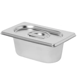 Bac inox avec couvercle préparation conservation L.17,5 cm^Gifi New