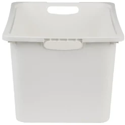 Rangement|Gifi Bac plastique blanc