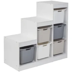 Rangement|Gifi Bac plastique gris