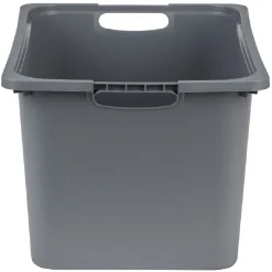 Rangement|Gifi Bac plastique gris