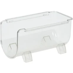 Bac porte-bouteille transparent pour frigo^Gifi