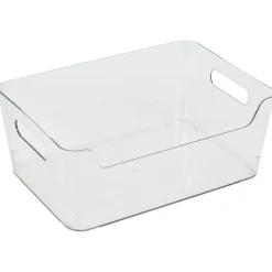 Bac rangement frigo 5L plastique transparent 27,2x18,7xH11cm^Gifi Clearance