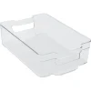 Bac rangement frigo 5,8L plastique transparent 32,5x21,5xH9cm^Gifi Hot