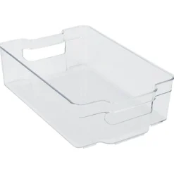 Bac rangement frigo 5,8L plastique transparent 32,5x21,5xH9cm^Gifi Hot