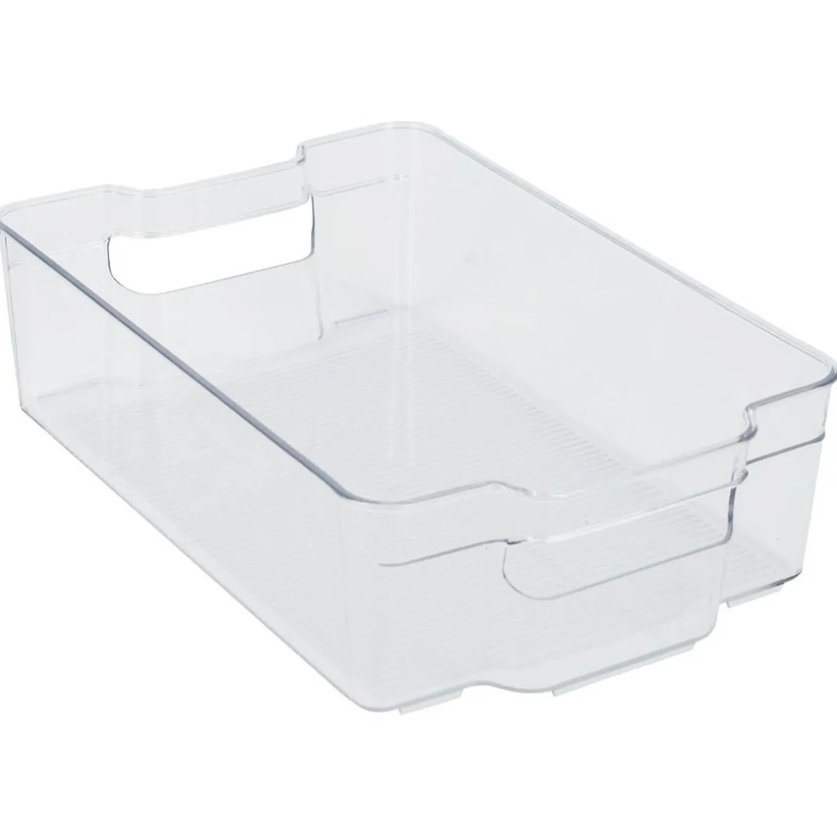 Bac rangement frigo 5,8L plastique transparent 32,5x21,5xH9cm^Gifi Hot