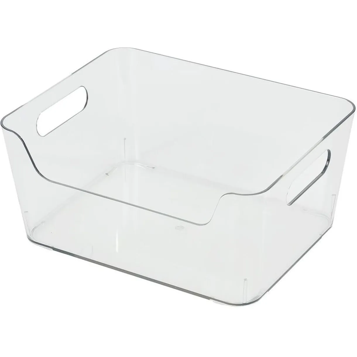 Bac rangement frigo 3,5L plastique transparent 22,4x17,3xH10cm^Gifi Online